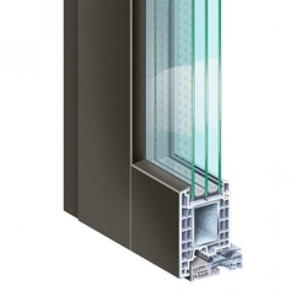 KÖMMERLING 76 MD Otvaranje vani AluClip 