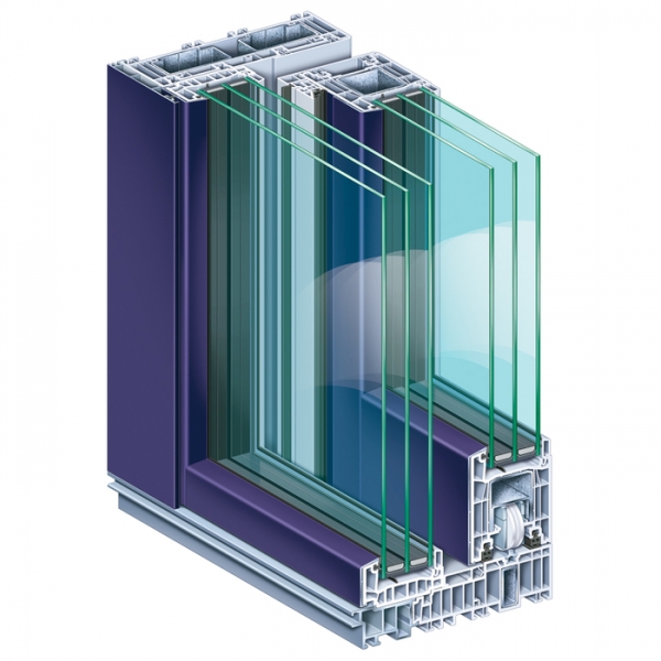 PremiDoor 76 Lux AluClip 